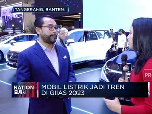 Mobil Listrik Jadi Tren Di GIIAS 2023