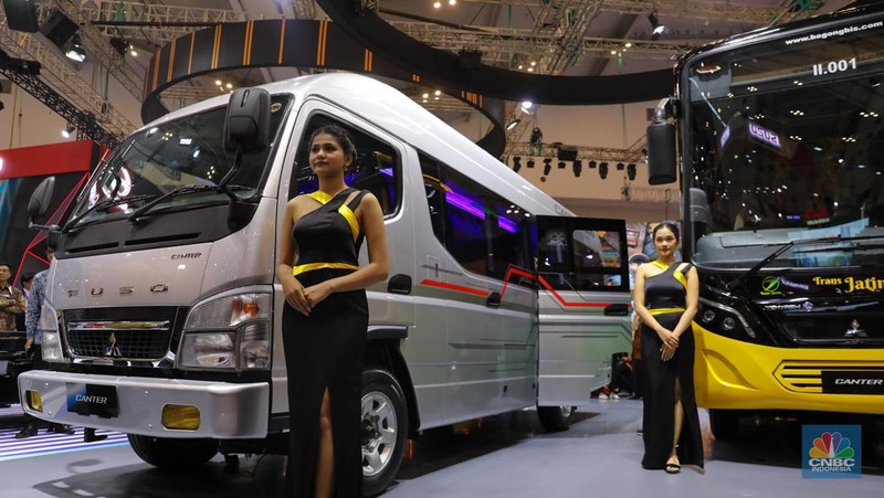 Meluncur di GIIAS 2023, Ini Wujud Alphard Hybrid. (CNBC Indonesia/Faisal Rahman)