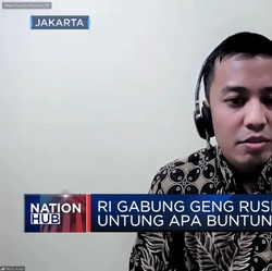 RI Gabung Geng Rusia, Pengamat: Konsekuensinya Tak Mudah