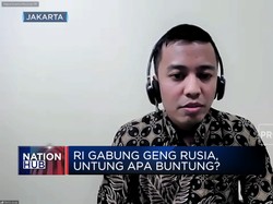 RI Gabung Geng Rusia, Pengamat: Konsekuensinya Tak Mudah