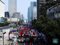 Besok! Buruh Mau Demo Besar, Awas Macet di Jalan Ini