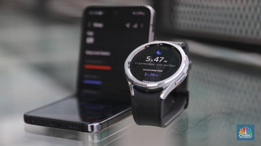 Samsung Galaxy Watch 6 (CNBC Indonesia/Muhammad Sabki)