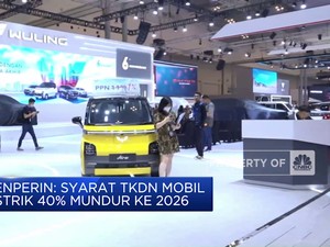 Syarat TKDN Mobil Listrik 40% Mundur ke 2026