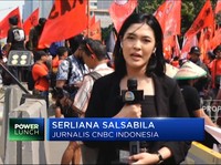 Video: 6 Poin Tuntutan Demo Buruh di Kawasan Sarinah!