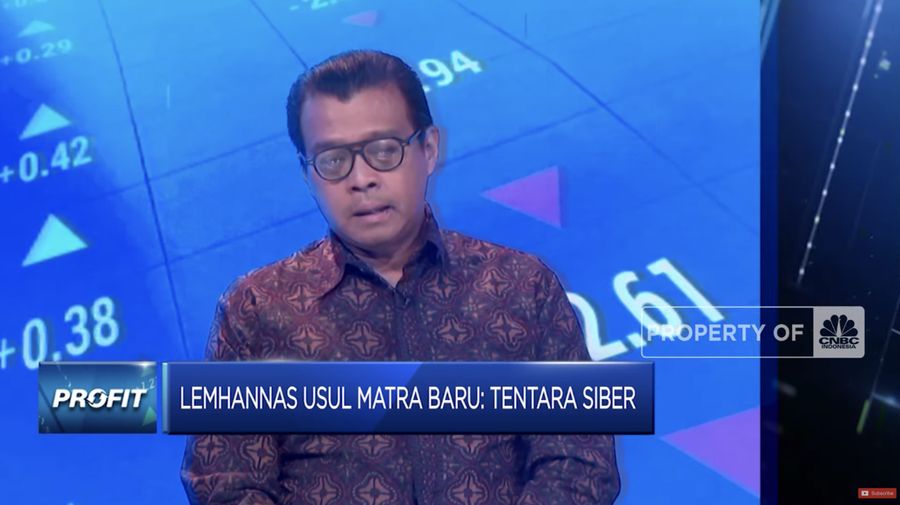 Andi Widjajanto (Tangkapan layar CNBC Indonesia TV)