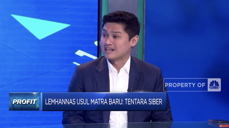 Anggota Komisi I & Banggar DPR RI, Rizki Natakusuma (Tangkapan layar Youtube վ TV)