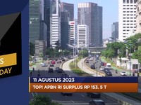 APBN RI Surplus Rp 153,5 T Hingga Ekonomi Inggris Tumbuh 0,2%