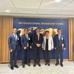 Hilirisasi RI Sempat Diserang, Luhut Temui Langsung Bos IMF