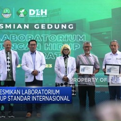 Peresmian Lab Lingkungan Hidup Standar Internasional