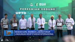 Peresmian Lab Lingkungan Hidup Standar Internasional