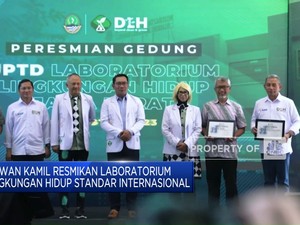 Peresmian Lab Lingkungan Hidup Standar Internasional