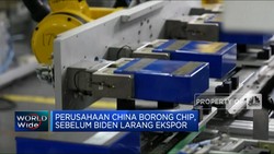Perusahaan China Borong Chip, Sebelum Biden Larang Ekspor