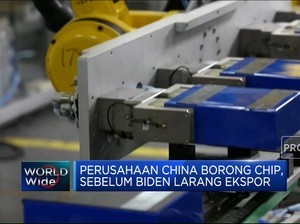 Perusahaan China Borong Chip, Sebelum Biden Larang Ekspor