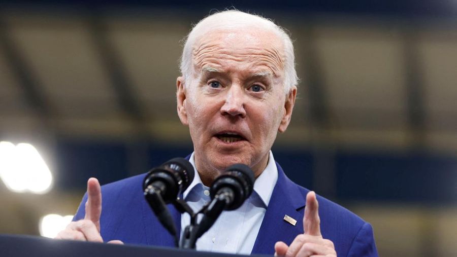 Presiden Amerika Serikat, Joe Biden. (REUTERS/JONATHAN ERNST)