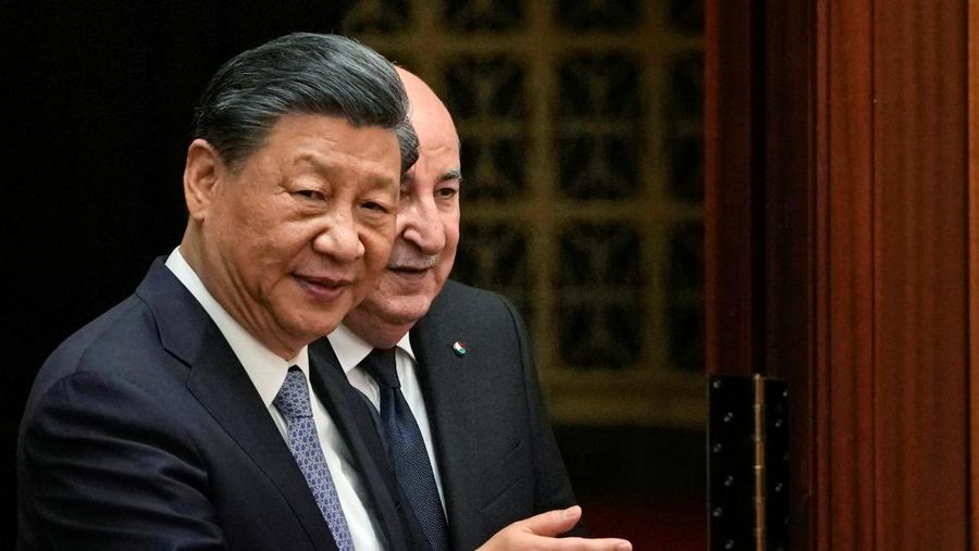 Presiden China Xi Jinping. (via REUTERS/POOL)