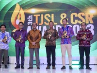 Mantap, PTBA Raih 4 Penghargaan di TJSL & CSR Award 2023