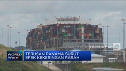 Terusan Panama Surut Parah, Pergerakan Ekspor-Impor Terhambat