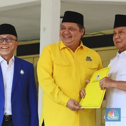 Sah! Golkar, PAN dan PKB Dukung Prabowo di Pilpres 2024