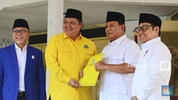 Sah! Golkar, PAN dan PKB Dukung Prabowo di Pilpres 2024