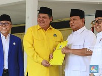 Sah! Golkar, PAN dan PKB Dukung Prabowo di Pilpres 2024