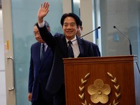 China Kutuk Kunjungan Wapres Taiwan ke AS