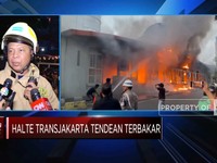 Halte TransJakarta Terbakar, Bus Ke Koridor 13 Dialihkan