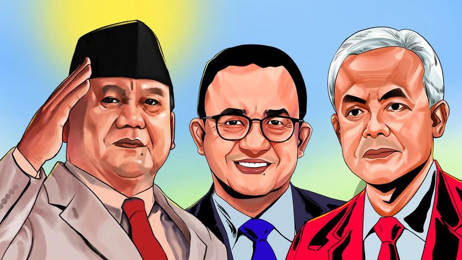 Infografis, KOALISI TERKINI PARTAI PENDUKUNG CAPRES 2024