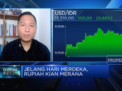 Jelang Hari Kemerdekaan, Rupiah Makin Merana