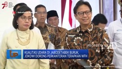 Karena Polusi, Jokowi Dorong Perkantoran Terapkan WFH