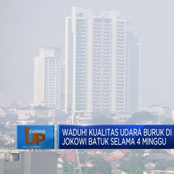 Kualitas Udara Buruk Di Jakarta, Bikin Jokowi Batuk 4 Minggu