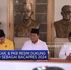 Video: PAN, Golkar, dan PKB Deklarasi Dukung Prabowo