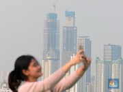 Foto: Ilustrasi gedung bertingkat di Jakarta. (CNBC Indonesia/Muhammad Sabki)