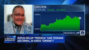 The Fed Bikin Pasar"Galau", Rupiah Merosot ke Rp 15.325/USD