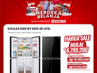 Jangan Lupa Besok! Merdeka Belanja Diskon TV Sampai Kulkas