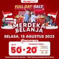 Merdeka Belanja! TV-Kulkas Diskon Jutaan di Transmart