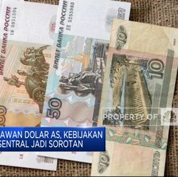 Kebijakan Bank Sentral Buat Rubel Keok Melawan Dolar AS