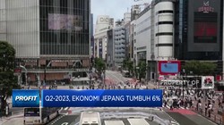 Video: Diluar Ekspektasi, Q2-2023 Ekonomi Jepang Tumbuh 6%