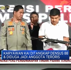 Transaksi Miliaran di Rekening Karyawan KAI Tersangka Teroris