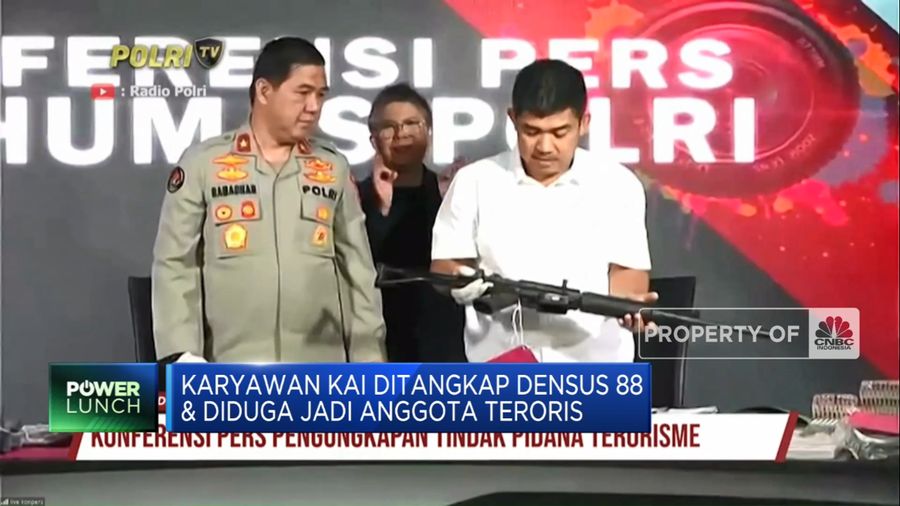 Diduga Teroris, Karyawan KAI Ditangkap Densus 88