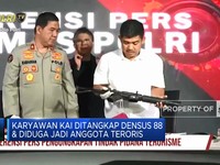 Video: Diduga Teroris, Karyawan KAI Ditangkap Densus 88