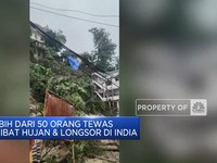 Video: Hujan & Longsor di India Tewaskan Lebih Dari 50 Orang