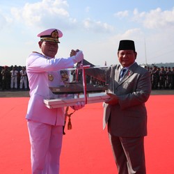 Prabowo Serahkan 2 Kapal Perang ke TNI, Kerja Sama RI-Jerman