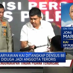 Video: Pegawainya Ditangkap Densus 88, PT KAI Buka Suara!