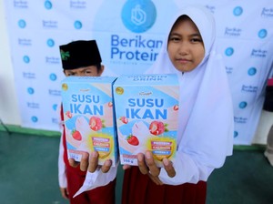 Viral Susu Ikan Jadi Menu Makan Gratis Prabowo-Gibran, Nutrisinya Setara Susu Sapi?