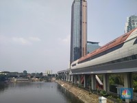LRT dan MRT Jakarta Dihubungkan dengan 'Jembatan Raksasa'