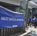 Koridor 13 Pulih, Intip Penampakan Halte Tendean Sementara