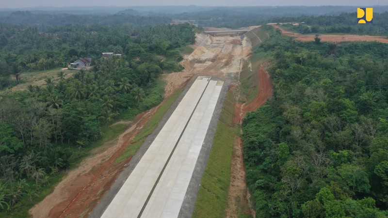 Tol Serang-Panimbang Seksi 2 dan 3 ditargetkan tuntas 2024. Tol Serang-Panimbang Seksi 2 dan 3 ditargetkan tuntas 2024. (Dok. Kementerian PUPR)