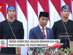 Video: Jokowi Usul Gaji PNS Naik 8% & Pensiunan 12% di 2024