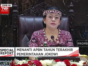 Di Hadapan Jokowi, Puan Ungkap Capaian DPR RI Hingga Pilpres