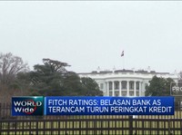 Fitch: Belasan Bank AS Terancam Turun Peringkat Kredit